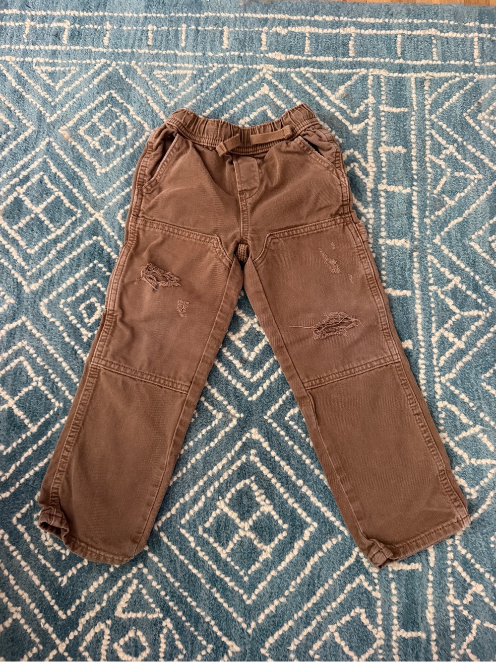 GAP Brown Distressed Kids Cargo pants